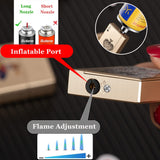Deck Playing Card Lighter, Ikka Card Pocket Lighter, Metal Poker Jet Lighter, Windproof Playing Card Shape Lighter, Refillable Butane Playing Card Lighter, Creative Jet Flame Pocket Lighter, Flame Dazzling Butane Lighter