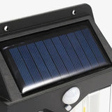 Double Head Antique Solar Sensor Lamp, Wall Mounted Courtyard Villa Garage Wall Light, Human Body Induction Warm Light Lantern, Bright Outdoor Solar Wall Lamp, Energy Efficient Outdoor Lighting