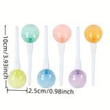 Set Of 6 Lollipop Highlighter, Colorful Marker Highlighter Pen For School Kids, Mini Lollipop Student Marker, Fluorescent Coloring Pens for Student Office School Home