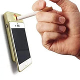 Mini iPhone Lighter, Electric Rechargeable Cigarette Lighter, Smart Drop Down Electronic Lighter, Pocket Smoking Lighter, Windproof Flameless Lighter, Mobile Phone Creative Lighter Electric