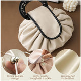 Lazy Makeup Bag with Handle | Drawstring Cosmetic Pouch for Women & Girls