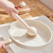 Long Handle Rotatable Dish Brush – Heavy‑Duty Kitchen Cleaning Scrubber