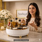 Luxury Rotating Tray Organizer (360° Smooth Rotation)