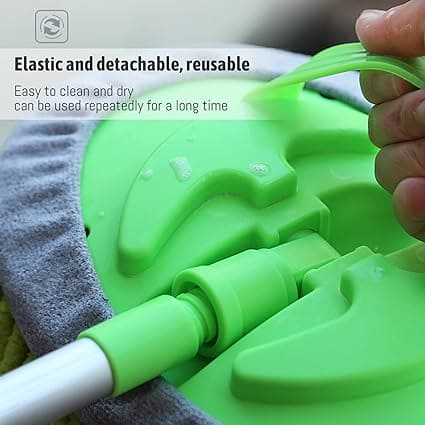 Microfiber Car Wash Brush, Mitt Sponge With Long Handle, Telescopic Cleaning Mop,  Adjustable Super Absorbent Washing Mop, 2 In 1 Wash Dust Cleaning Mop, Multifunctional Home Automobile Dust Removal Mop