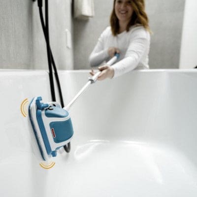 Multifunctional Cleaning Scrubber, 2 in 1 Vibrating Hand Washer And Floor Mop, Cordless Wiper for Easy Scrubbing and Polishing, Ingenious Cordless Scrubber With Vibration Power, Battery Mop for Effortless Moping