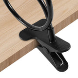 Goose Neck Flexible Phone Holder, Universal Lazy Mobile Phone Stand, Long Arm Cell Phone Holder, Car Mobile Clip Holder Stand, Multifunction Universal Long Arm Bracket, Portable Foldable Metal Lazy Stand Clamp