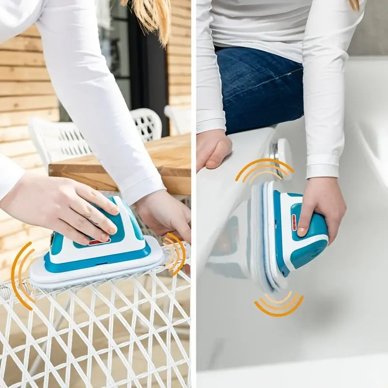 Multifunctional Cleaning Scrubber, 2 in 1 Vibrating Hand Washer And Floor Mop, Cordless Wiper for Easy Scrubbing and Polishing, Ingenious Cordless Scrubber With Vibration Power, Battery Mop for Effortless Moping