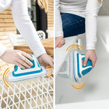 Multifunctional Cleaning Scrubber, 2 in 1 Vibrating Hand Washer And Floor Mop, Cordless Wiper for Easy Scrubbing and Polishing, Ingenious Cordless Scrubber With Vibration Power, Battery Mop for Effortless Moping