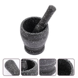 Spice Crusher Bowl, Garlic Herb Spice Mixing Grinding Bowl, Kitchen Imam Dasta Set, Household Grinder Garlic Masher Bowl, Multifunctional Garlic Herb Spice Pill Cup Grinder, DIY Sauce Making Mills, Marble Pattern Pestle Grinding Tool For Kitchen
