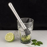 Stainless Steel Muddler, Ice Crusher Bar, Stainless Steel Cocktail Muddler Mixer, Steel Wine Mixing Stick, Cocktail Shaker Boston Bar, Home Bar Bartender Tool