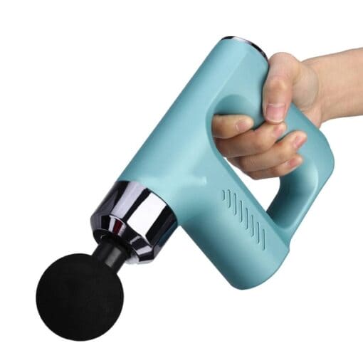 4 In 1 Fascial Gun Massager, Portable Massage Gun, Body Shoulder Neck Massager, 5 Gear Deep Tissue Mini Fitness Musle Massager, 4 Head Gun Sports Muscle Relaxing Massager, Anti-slip Muscle Massager, Muscle Stimulation Device Massage Gun