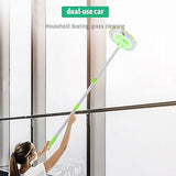 Microfiber Car Wash Brush, Mitt Sponge With Long Handle, Telescopic Cleaning Mop,  Adjustable Super Absorbent Washing Mop, 2 In 1 Wash Dust Cleaning Mop, Multifunctional Home Automobile Dust Removal Mop