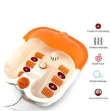 String Ray Foot Bath Massager, Pedicure Foot Spa Massager Machine, Automatic Heating Infrared Rays Bubble Massager,  Electric Pedicure Tub with Roller, Multifunctional Footbath Massager, Home Care Foot Spa