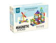 Magnetic Sticks Building Blocks Set 🧲 – 64 PCS Educational Construction Toy for Kids