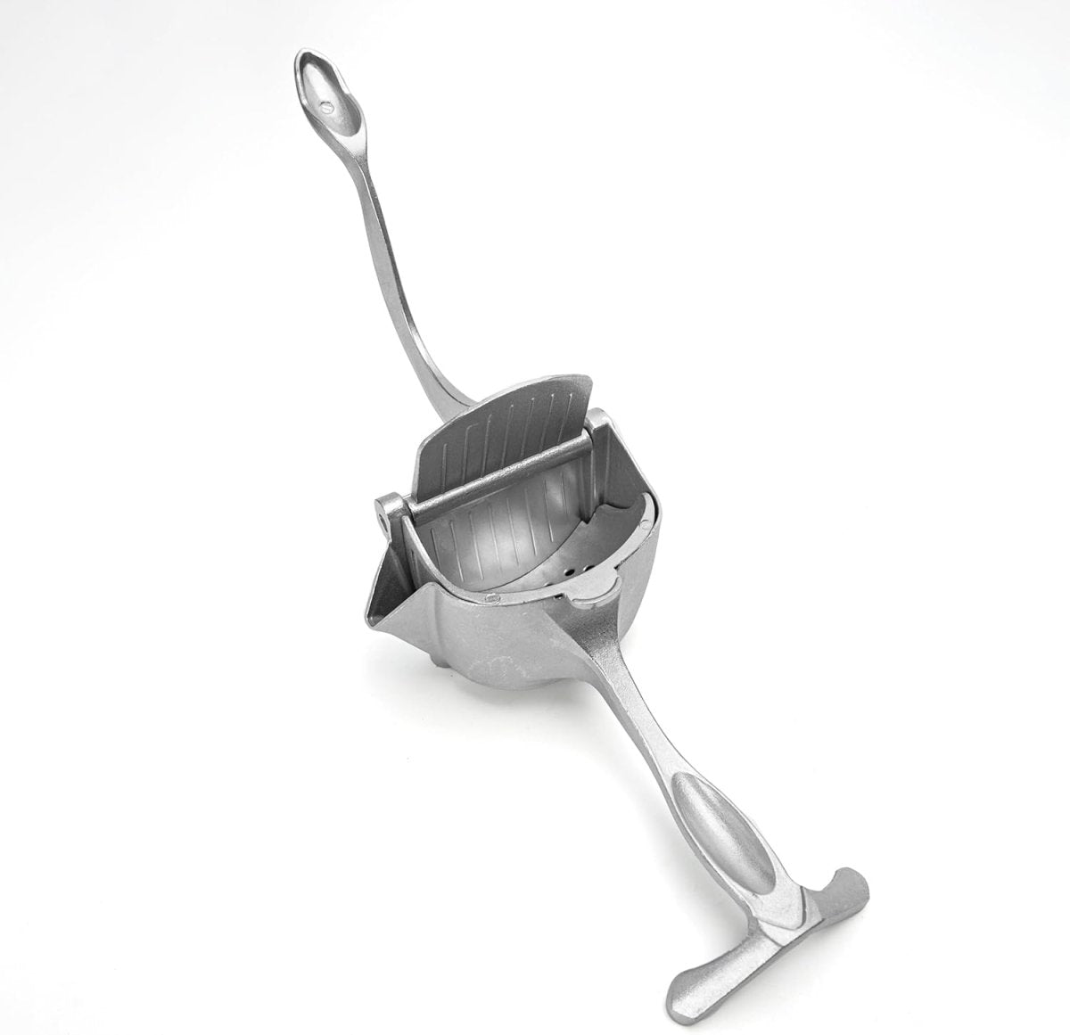 "Manual Fruit Squeezer – Aluminum Lemon & Lime Juicer | Heavy Duty Metal Citrus Press, Easy to Clean"