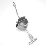 "Manual Fruit Squeezer – Aluminum Lemon & Lime Juicer | Heavy Duty Metal Citrus Press, Easy to Clean"