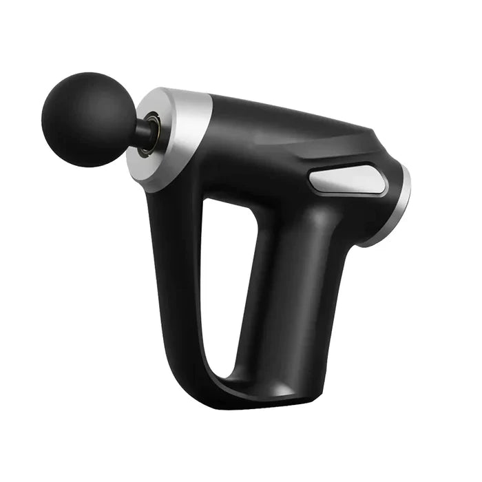 Pistol Mini Massager, 4 Head Handheld Electric Massagers, Household Mini Fascia Gun Vibration Muscle Massager, Rechargeable Handheld Muscle Massager, Fascia Massager Neck Body Massager, Portable Body Massager Gun