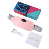 Menstrual Cramp Relief Belt | Heating & Vibrating Pain Relief for Period Cramps | Adjustable Comfort Wrap
