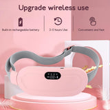 Menstrual Cramp Relief Belt | Heating & Vibrating Pain Relief for Period Cramps | Adjustable Comfort Wrap