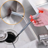 Metal 85cm Flexible Wire Brush – Kitchen & Sewer Cleaning Tool