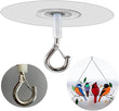 Metal Ceiling Hanging Hooks | Strong Hooks for Wind Chimes, Lamps & Decor(Pack of 2)