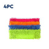 Microfiber Flat Mop Heads – Reusable, Streak-Free Floor Cleaning Pads