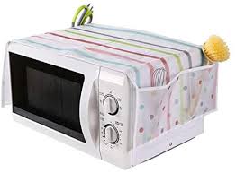 Microwave Oven Dust Cover – Protective Kitchen Accessory