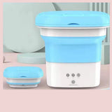 Mini Foldable Washing Machine – Portable Laundry Washer