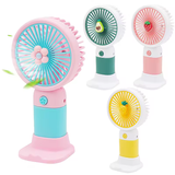 Mini Handheld Cooling Fan – Portable USB Rechargeable Fan (Random Character)