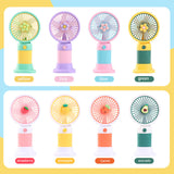 Mini Handheld Cooling Fan – Portable USB Rechargeable Fan (Random Character)