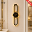 MODERN LED OVAL DESIGN WALL CLOCK