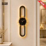 MODERN LED OVAL DESIGN WALL CLOCK