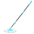 Multipurpose Neez Mop, Spin Cleaning Mop Stick, Self Adhesive Mop and Broom Holder, Extendable Floor Cleaning Mop, Detachable Swivel Squeeze Mop, Long Handled Microfiber Floor Mop
