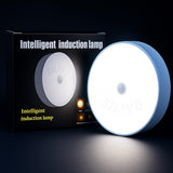 Motion Sensor LED Night Light – Wireless Rechargeable Cabinet & Stair Light with Magnetic Mount (PACK OF 2)