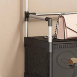Multi-Purpose Shoe & Coat Rack with Dustproof Cover – Space Saving Storage Organizer