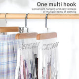 Multi Hook Wall Mount Hanger – Space-Saving Clothes & Accessories Rack