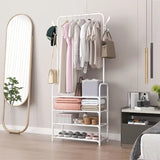 Multifunctional 4 Layers Shoe & Coat Rack – Space-Saving Home Organizer