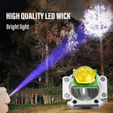 Multifunctional Emergency Hammer Flashlight with Power Bank