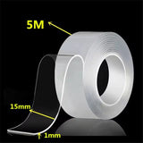 Multipurpose Double-Sided Nano Tape – Strong Washable & Reusable Adhesive