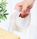Multipurpose Double-Sided Nano Tape – Strong Washable & Reusable Adhesive