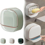 Luxury Wall Mounted Soap Holder with Drainage – Self Draining Soap Dish