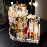 New Rotating Cosmetic Organizer | 360° Multi‑Layer Makeup Storage Rack