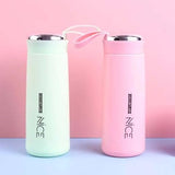 Nice Vacuum Insulated Water Bottle - Leak Proof BPA Free Flask for School Office Travel Gym - 400ML