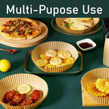 Non-Stick Air Fryer Paper (50 Pcs) fryer mess-free! 🍟 🔥