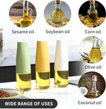 450Ml Oil Storage Pot, Auto Flip Kitchen Oil Bottle, Cooking Oil Dispenser For Kitchen, Automatic Opening Oil Bottle, Kitchen Non Hanging Oil Seasoning Bottle, Food Grade Condiment Bottle, Drip Free Spout Oil Container