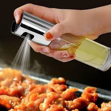 Oil Spray Bottle (100ml) – Silicone Bristle & Heat Resistant