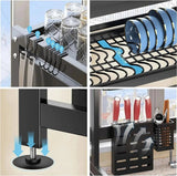 Over The Sink Rack for Kitchen – Multi-Functional Kitchen Storage Organizer
