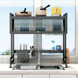Over The Sink Rack for Kitchen – Multi-Functional Kitchen Storage Organizer