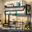 Over The Sink Rack for Kitchen – Multi-Functional Kitchen Storage Organizer