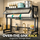 Over The Sink Rack for Kitchen – Multi-Functional Kitchen Storage Organizer